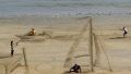 Drawings on sand