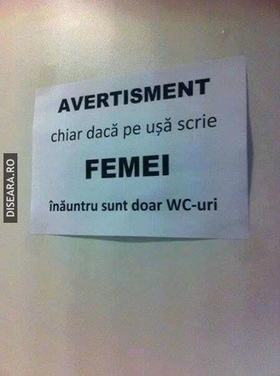 Warning