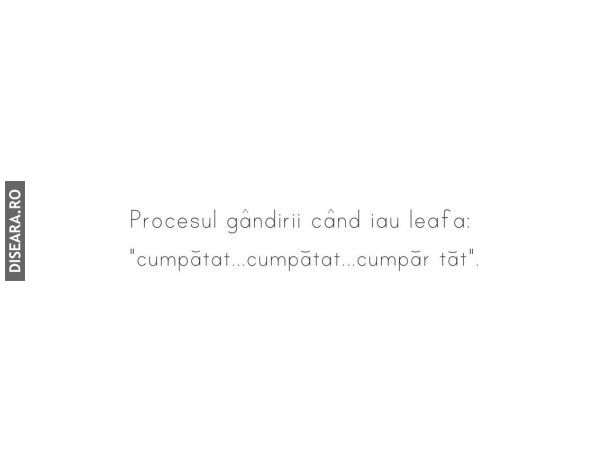 Procesul gandirii