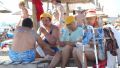 Chicks at the seaside
