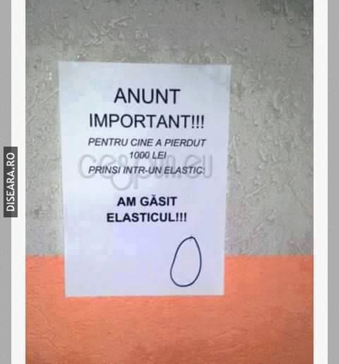 Lost and found