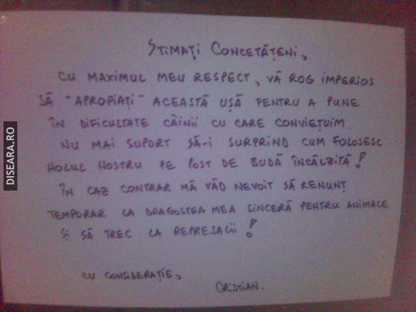 Cu consideratie