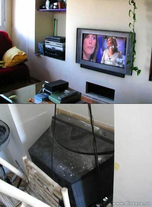 Flatscreen in Romania