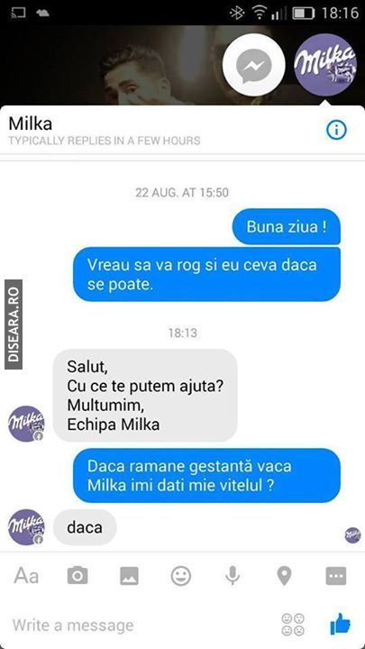 Vaca milka
