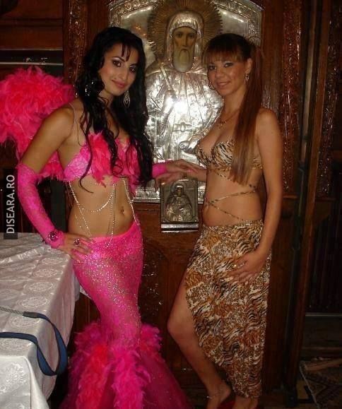 Girls with icon