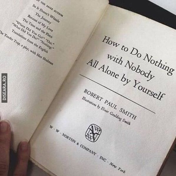 Nothing with Nobody