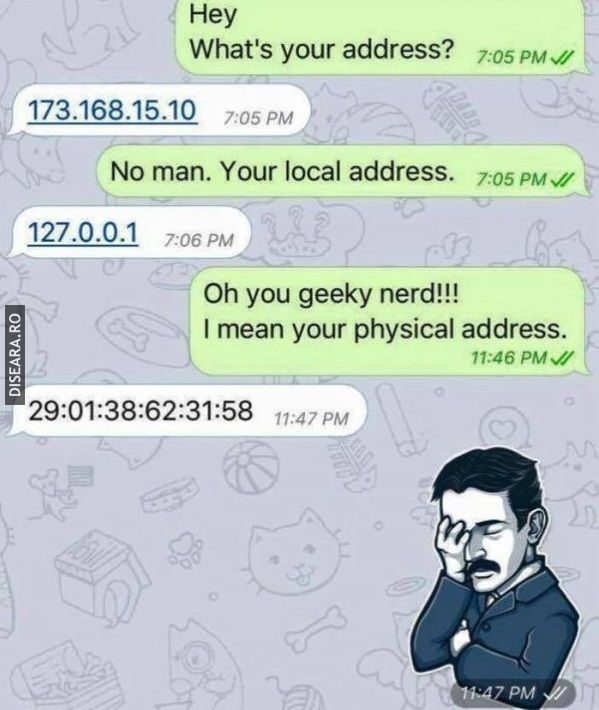 What's your address?