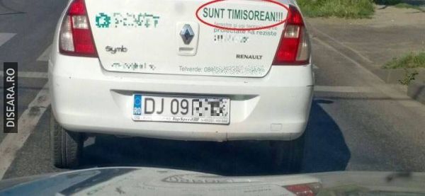 I am from Timisoara