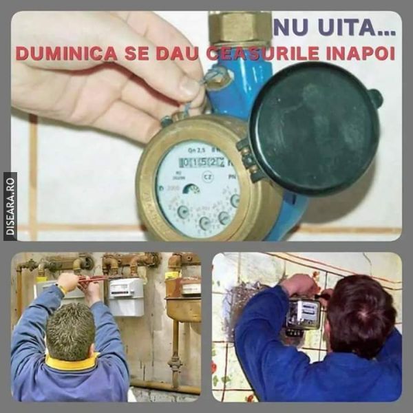De reținut!