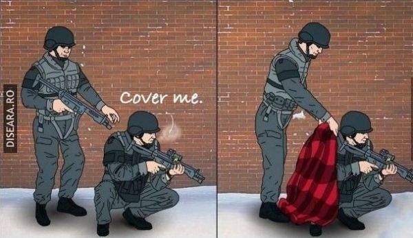 Cover me