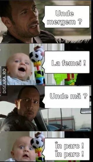 Cu tati la plimbare