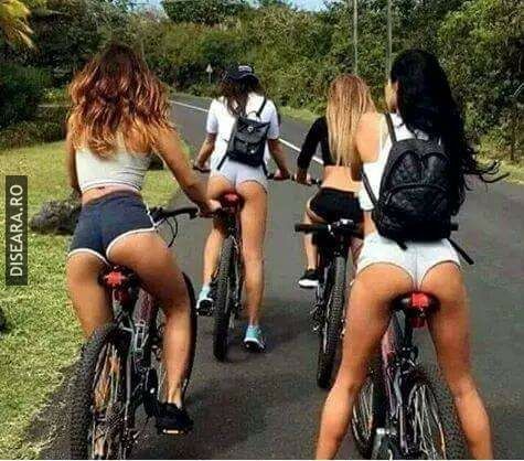 Știe cineva dacă în acest caz este permisă depășirea bicicletelor?