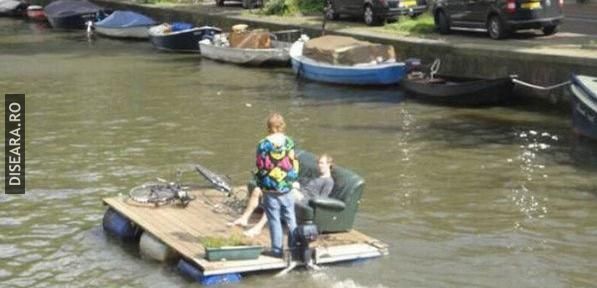 Redneck float