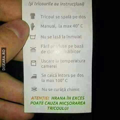 Și eu dădeam vina pe mașina de spalat