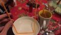 The way to drink a hot tea
