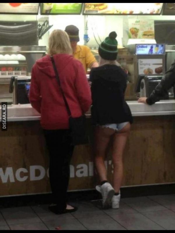 When your mother told you to put your hat on, because outside is cold...