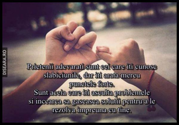 Prietenii adevarati
