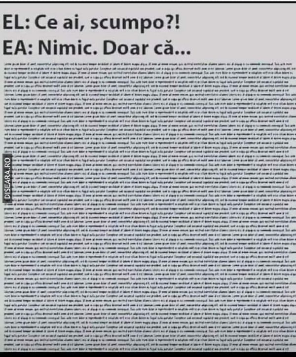 Mai nimic!