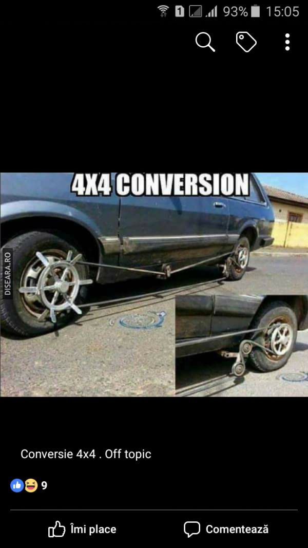 Mi-am facut masina 4X4