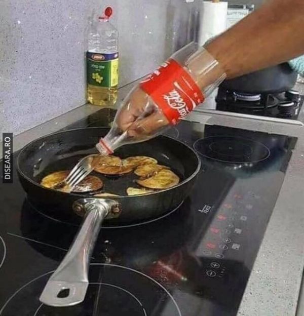 Don't burn your hand!