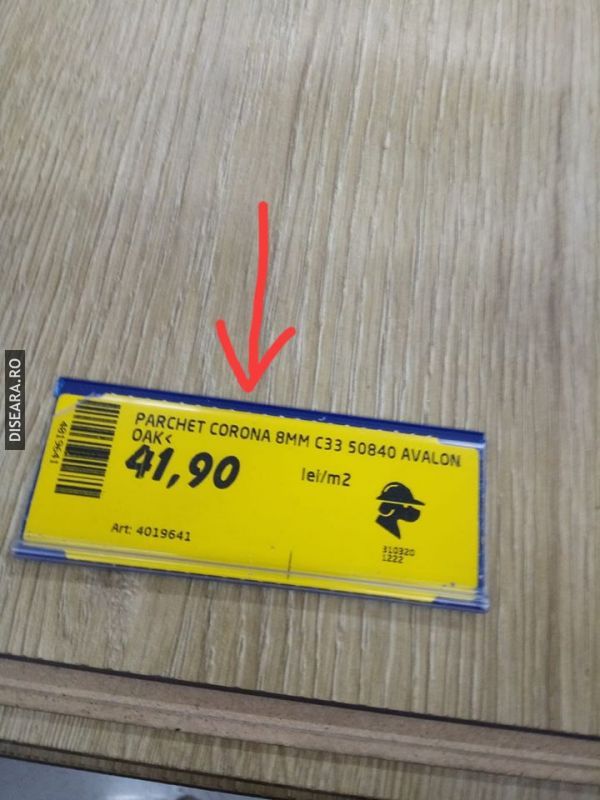 A intrat corona și în parchet.