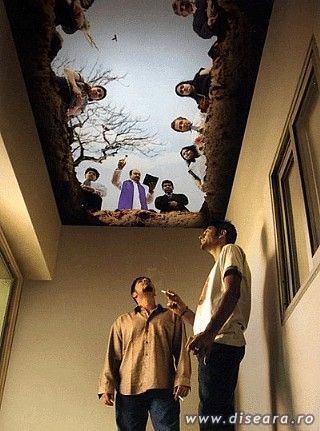 Picture in the smokers room