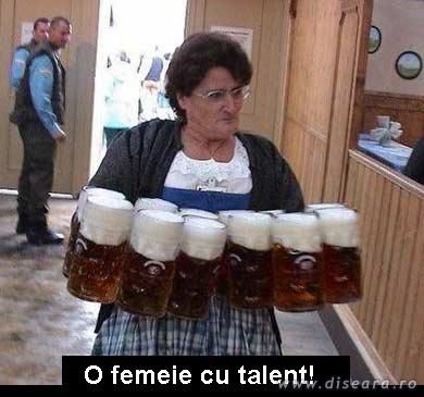 Talented woman