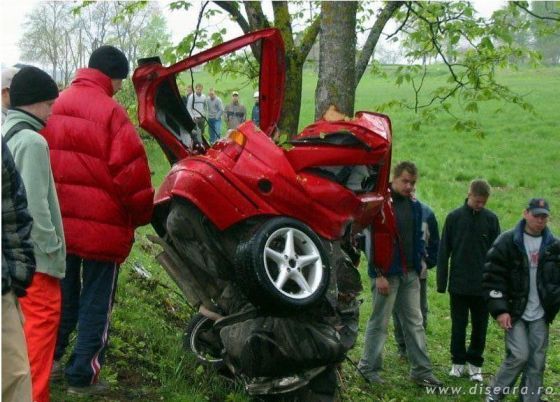 Red BMW