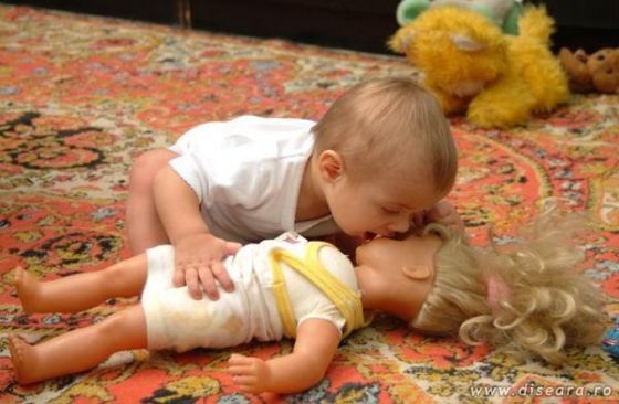 Baby Loves Barbie