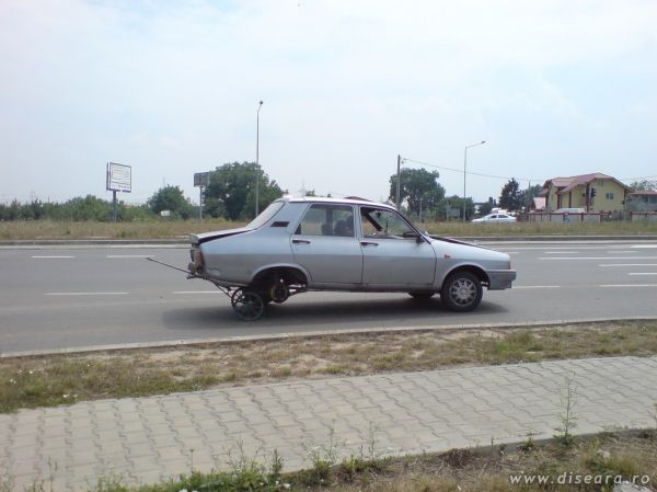 And if you really remain without spare wheels, you can always improvise and go further...