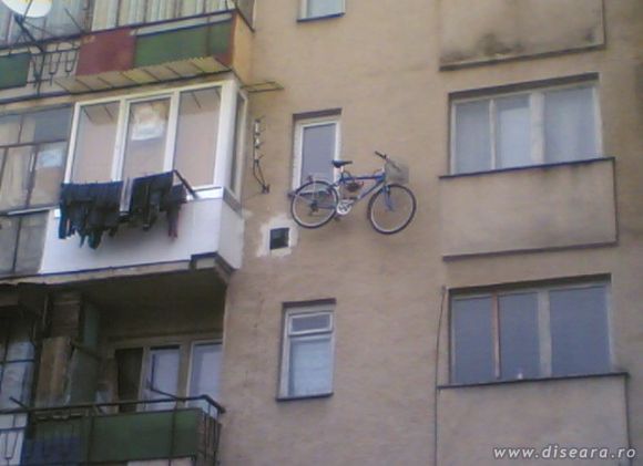 Bicycle parking place
