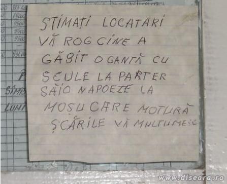 Unde mi'o fii ganta............?!