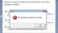 The climax of an error at Windows Vista