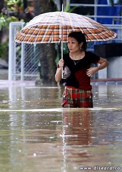 "I was inspired to go with the umbrella..."