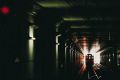 Trenul in tunel