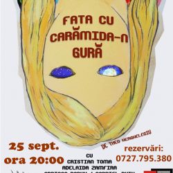 Fata cu cărămida în gură