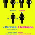 Paravan. 2 telefoane